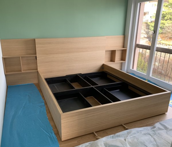 Fabrication d'un lit