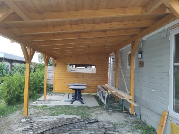 Couvert bungalow
